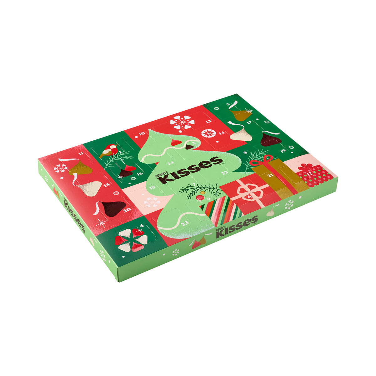 HERSHEY’S KISSES Assortment Advent Calendar (3.78oz)