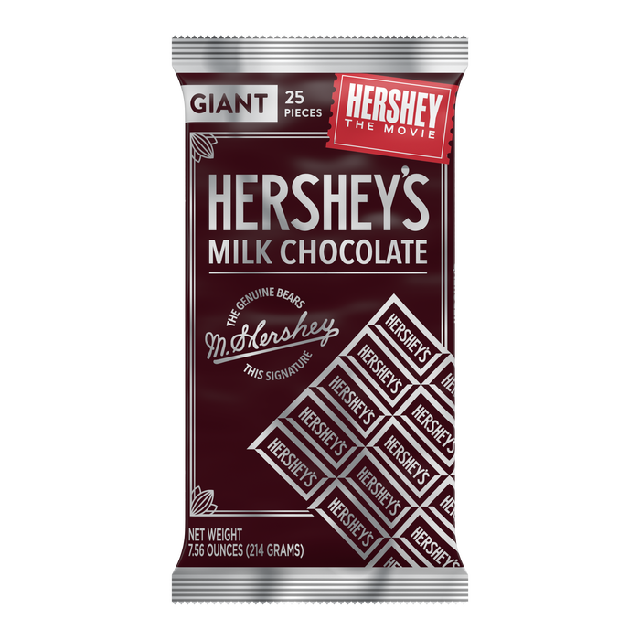 Vintage-Inspired HERSHEY’S Milk Chocolate Giant Bar (7.56oz)