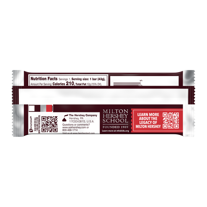 Vintage-Inspired HERSHEY’S Milk Chocolate Bars (36ct box)