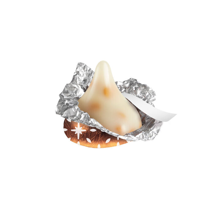HERSHEY'S KISSES Snickerdoodle Cookie Flavored, Christmas , Candy Bag, 8 oz
