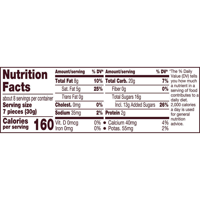 HERSHEY'S KISSES Snickerdoodle Cookie Flavored, Christmas , Candy Bag, 8 oz