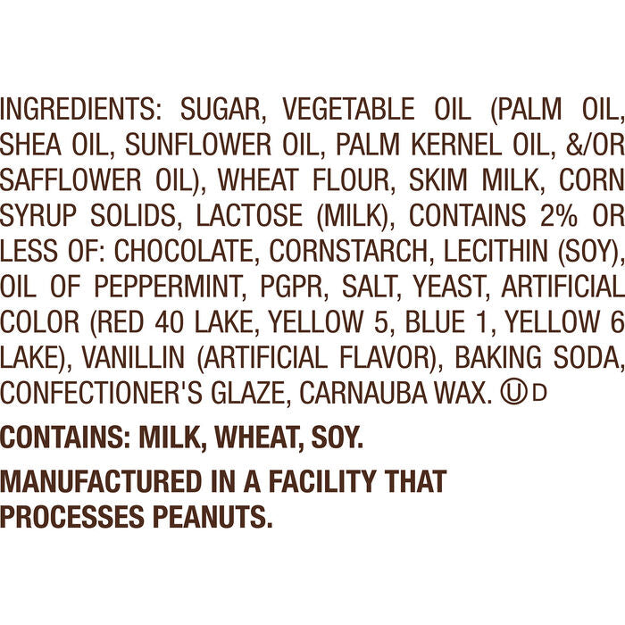 KIT KAT® Peppermint Stick Flavored Snack Size Wafers, Christmas Candy Bag, 8.8 oz