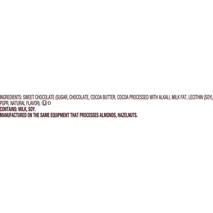 HERSHEY'S KISSES SPECIAL DARK Mildly Sweet Chocolate Candy Share Pack, 8.7 oz