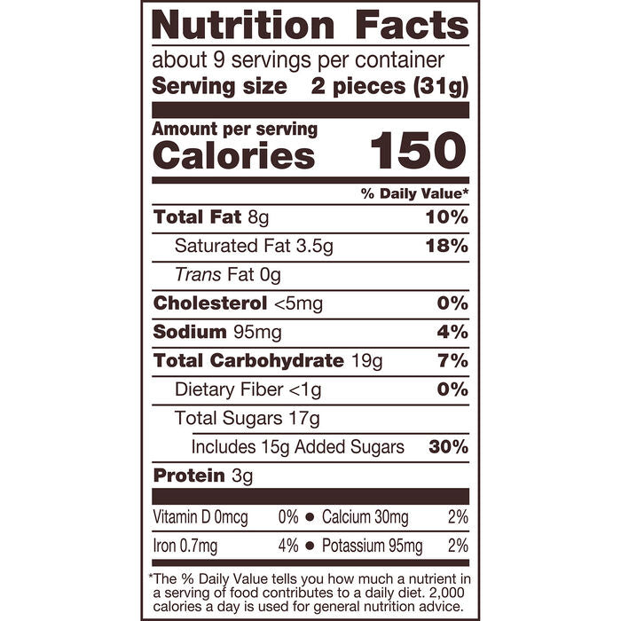 REESE'S Milk Chocolate Caramel Peanut Butter Snack Size Cups, Candy Bag, 9.9 oz