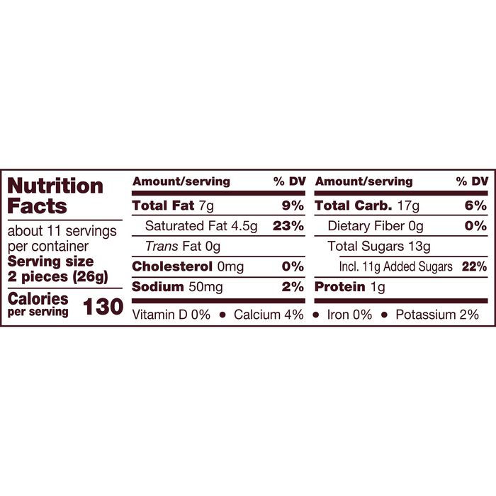 HERSHEY'S Cookies 'n' Creme Snack Size, Individually Wrapped Candy Bars Bag, 10.35 oz