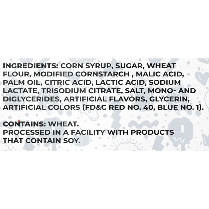 Sour Strips Dreamberry Candy Peg Bag, 3.4oz