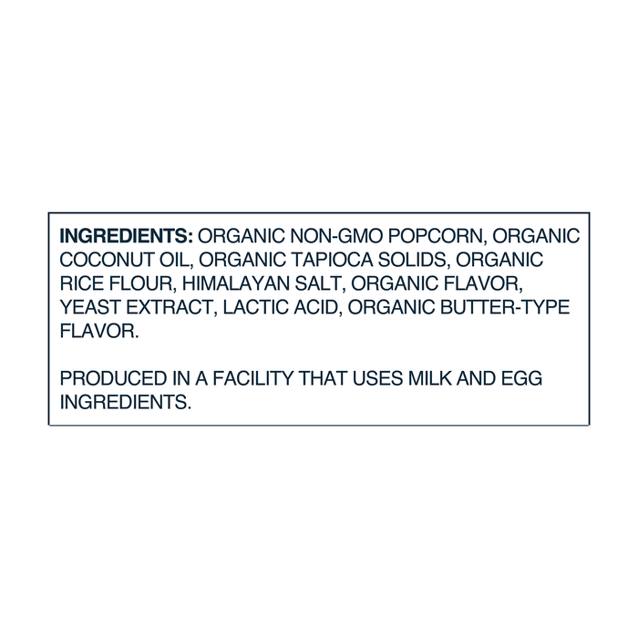 LesserEvil Non-Dairy White Cheddar Popcorn 4.6oz